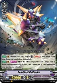 Deadheat Bullspike - V-EB09: The Raging Tactics - Cardfight Vanguard card