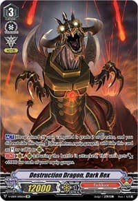 Destruction Dragon, Dark Rex (SP) - V-EB09: The Raging Tactics - Cardfight Vanguard card