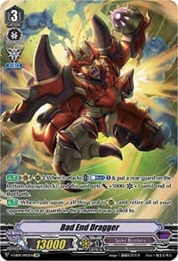 Bad End Dragger (SP) - V-EB09: The Raging Tactics - Cardfight Vanguard card
