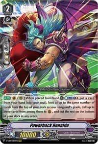 Powerback Renaldo - V-EB09: The Raging Tactics - Cardfight Vanguard card