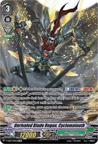 Unrivaled Blade Rogue, Cyclomatooth (SP) - V-EB09: The Raging Tactics - Cardfight Vanguard card
