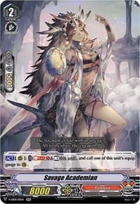 Savage Academian - V-EB09: The Raging Tactics - Cardfight Vanguard card