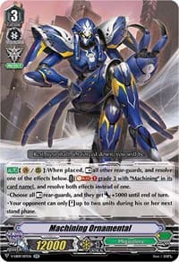 Machining Ornamental - V-EB09: The Raging Tactics - Cardfight Vanguard card