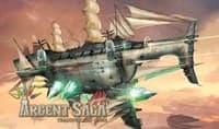 Argent Saga TCG Rubber Playmat - Skytree Battle Cruiser - Argent Saga Playmats - Playmats card