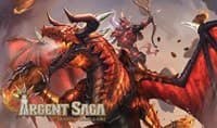 Argent Saga TCG Rubber Playmat - Booster Dragon - Argent Saga Playmats - Playmats card