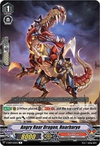 Angry Roar Dragon, Roarbaryo - V-EB09: The Raging Tactics - Cardfight Vanguard card