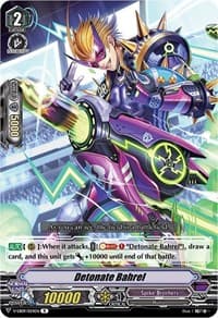 Detonate Bahrel - V-EB09: The Raging Tactics - Cardfight Vanguard card