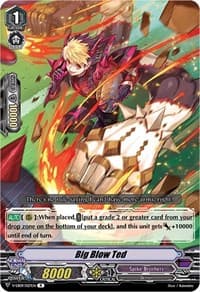 Big Blow Ted - V-EB09: The Raging Tactics - Cardfight Vanguard card