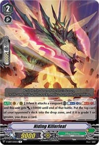 Hiding Killerleaf - V-EB09: The Raging Tactics - Cardfight Vanguard card