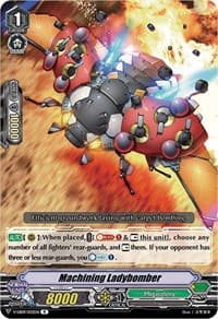 Machining Ladybomber - V-EB09: The Raging Tactics - Cardfight Vanguard card