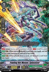 Fowling Net Mutant, Splaseizer - V-EB09: The Raging Tactics - Cardfight Vanguard card