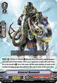 Armored Mammoth - V-EB09: The Raging Tactics - Cardfight Vanguard card