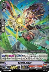 Savage Augur - V-EB09: The Raging Tactics - Cardfight Vanguard card