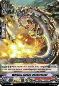 Whiptail Dragon, Bashercarno - V-EB09: The Raging Tactics - Cardfight Vanguard card