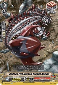 Cannon Fire Dragon, Sledge Ankylo - V-EB09: The Raging Tactics - Cardfight Vanguard card