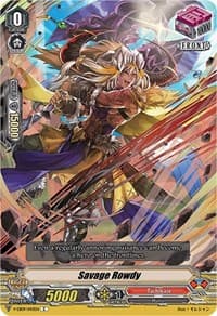 Savage Rowdy - V-EB09: The Raging Tactics - Cardfight Vanguard card