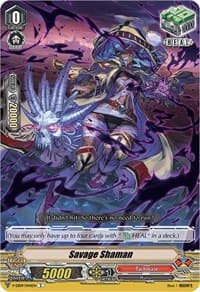 Savage Shaman - V-EB09: The Raging Tactics - Cardfight Vanguard card