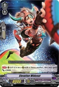 Elevation Wideout - V-EB09: The Raging Tactics - Cardfight Vanguard card