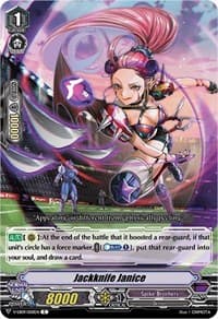 Jackknife Janice - V-EB09: The Raging Tactics - Cardfight Vanguard card