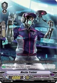 Mecha Trainer - V-EB09: The Raging Tactics - Cardfight Vanguard card
