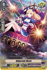 Killparade Mevis - V-EB09: The Raging Tactics - Cardfight Vanguard card