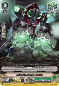 Medical Battler, Ranpli - V-EB09: The Raging Tactics - Cardfight Vanguard card