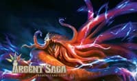 Argent Saga TCG Rubber Playmat - Azure Guardian - Argent Saga Playmats - Playmats card