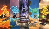 Argent Saga TCG Rubber Playmat - Spirits of Argos - Argent Saga Playmats - Playmats card