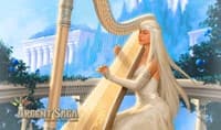 Argent Saga TCG Rubber Playmat - Hollowed Song - Argent Saga Playmats - Playmats card