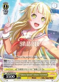 "Sakura Special!" Kokoro Tsurumaki - BanG Dream! Girls Band Party! Vol.2 - Weiss Schwarz card