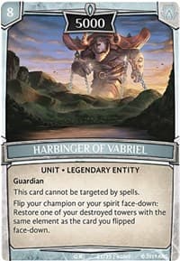 Harbinger of Vabriel - Expansion Pack 2: Genesis - Argent Saga TCG card