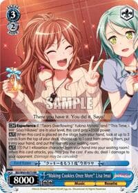 "Making Cookies Once More" Lisa Imai - BanG Dream! Girls Band Party! Vol.2 - Weiss Schwarz card