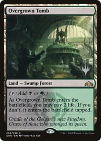 Overgrown Tomb - Promo Pack: Throne of Eldraine - Magic: The Gathering card