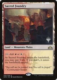 Sacred Foundry - Promo Pack: Throne of Eldraine - Magic: The Gathering card