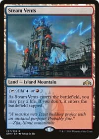Steam Vents - Promo Pack: Throne of Eldraine - Magic: The Gathering card