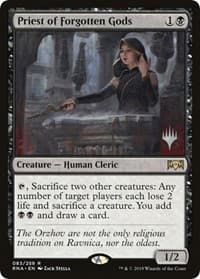 Priest of Forgotten Gods - Promo Pack: Throne of Eldraine - Magic: The Gathering card