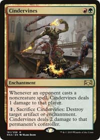 Cindervines - Promo Pack: Throne of Eldraine - Magic: The Gathering card