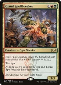 Gruul Spellbreaker - Promo Pack: Throne of Eldraine - Magic: The Gathering card