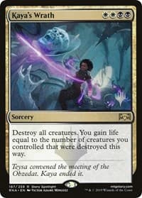 Kaya's Wrath - Promo Pack: Throne of Eldraine - Magic: The Gathering card