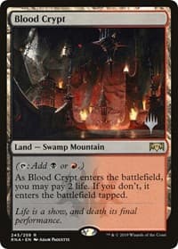 Blood Crypt - Promo Pack: Throne of Eldraine - Magic: The Gathering card