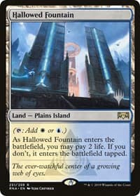 Hallowed Fountain - Promo Pack: Throne of Eldraine - Magic: The Gathering card