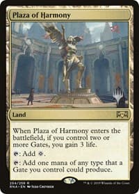Plaza of Harmony - Promo Pack: Throne of Eldraine - Magic: The Gathering card