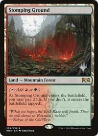 Stomping Ground - Promo Pack: Throne of Eldraine - Magic: The Gathering card