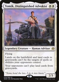 Tomik, Distinguished Advokist - Promo Pack: Throne of Eldraine - Magic: The Gathering card