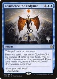 Commence the Endgame - Promo Pack: Throne of Eldraine - Magic: The Gathering card