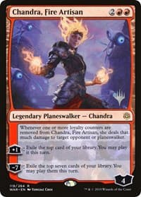 Chandra, Fire Artisan - Promo Pack: Throne of Eldraine - Magic: The Gathering card