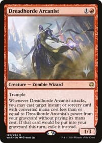 Dreadhorde Arcanist - Promo Pack: Throne of Eldraine - Magic: The Gathering card
