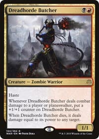 Dreadhorde Butcher - Promo Pack: Throne of Eldraine - Magic: The Gathering card
