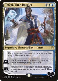 Teferi, Time Raveler - Promo Pack: Throne of Eldraine - Magic: The Gathering card