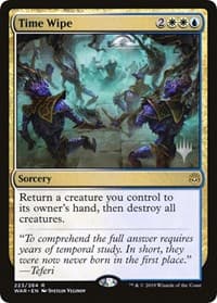 Time Wipe - Promo Pack: Throne of Eldraine - Magic: The Gathering card